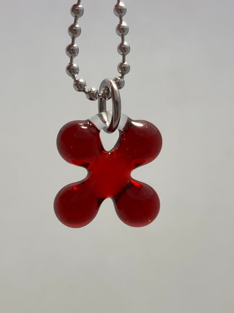 Image of sparkly red clover