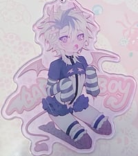 Image 2 of Bad boy Toshi Keychain 