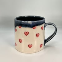 Image 2 of Porcelain Heart Mug