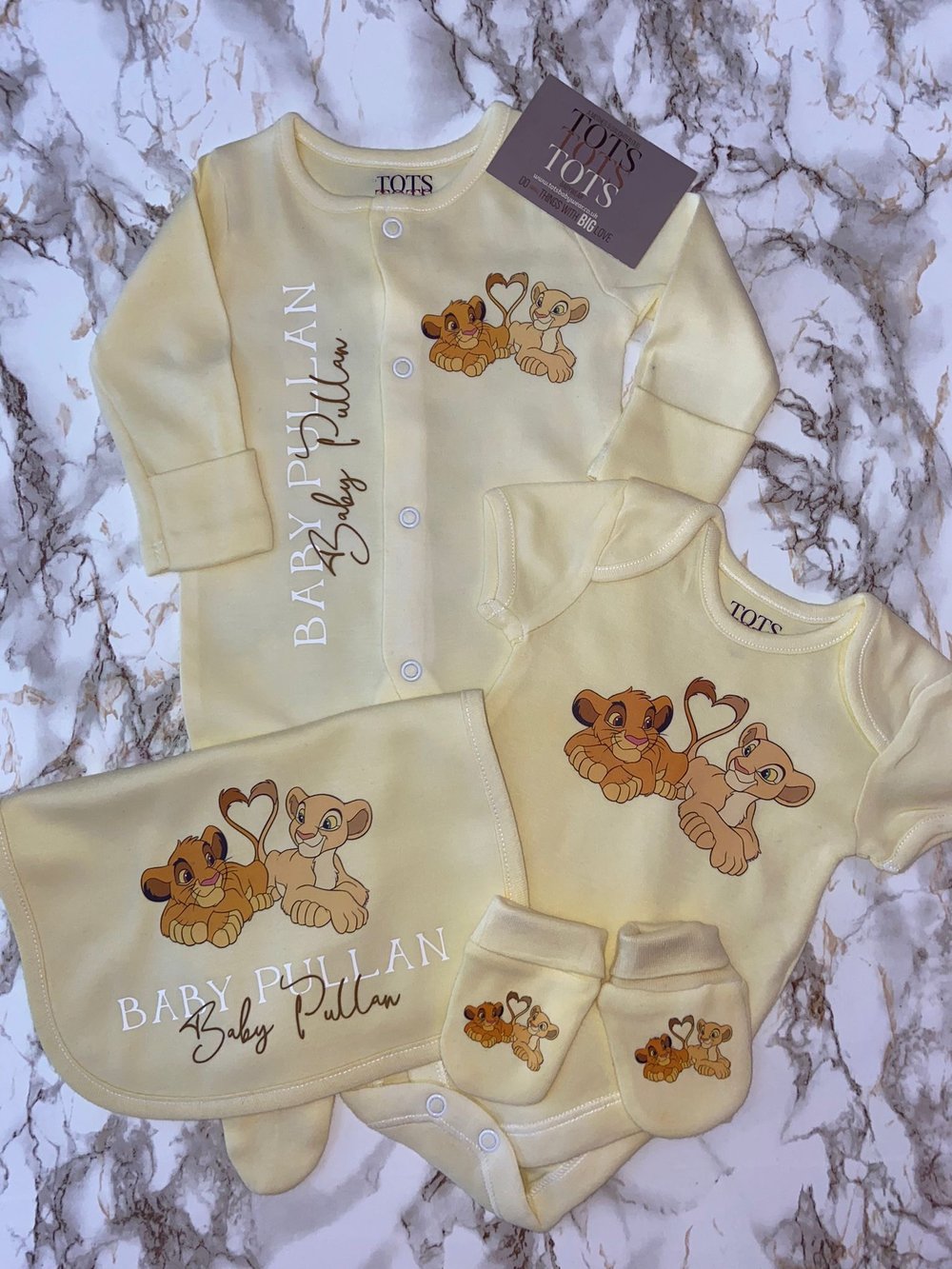 Hand Dyed Simba Nala Set