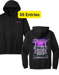 Peterbilt Purple Sunset Hoodie