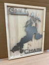 Lake Sign - Pine Backer - Custom