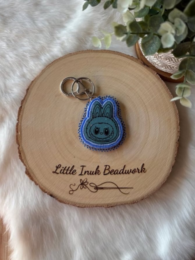 Image of Labeadu Keychain (Periwinkle) 