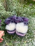 Wool Booties-6-12 months - Handmade in Ireland Image 6