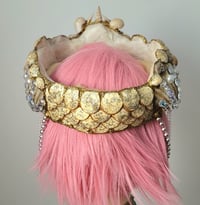 Image 5 of OOAK Gold & Ivory Seashell Mermaid Headpiece