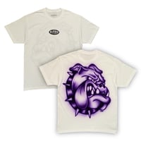 Image 1 of Airbrushed BULLDOG tee