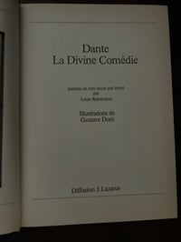 Image 3 of La divine Comédie de Dante illustré par Gustave Doré, Diffusions Lazarus de 1988