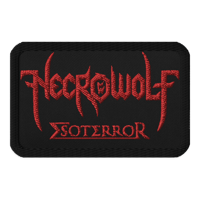 Embroidered Logo Patch (Red) - 3.5" x 2.25"