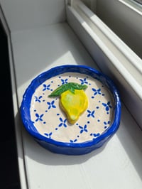 Lemon trinket dish