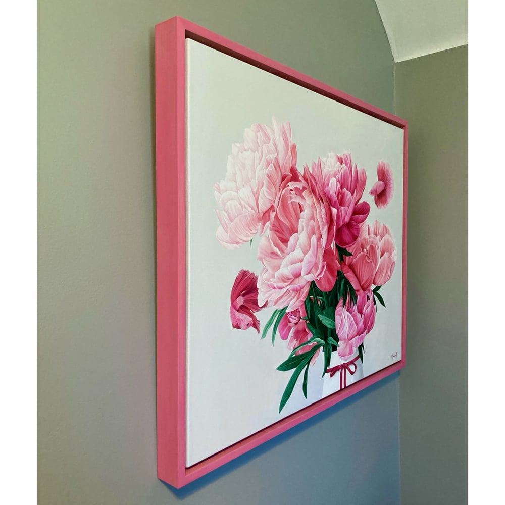 “Betta in Pink” Original Painting