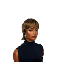 Image 3 of Toni | Honey Brown Pixie Cut Wig