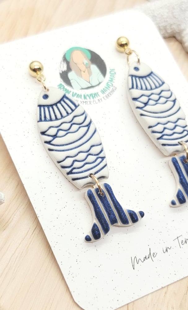 Image of Nautical Fish Dangles
