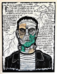 Image 1 of 18x24in. Painting “Lover Not a Fighter”