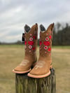 Women’s Topo Red Flower Boots 