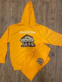 Image 2 of Yellow paid n full jumpsuit sets