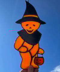 Image 2 of Stained Glass Halloween GD Bear