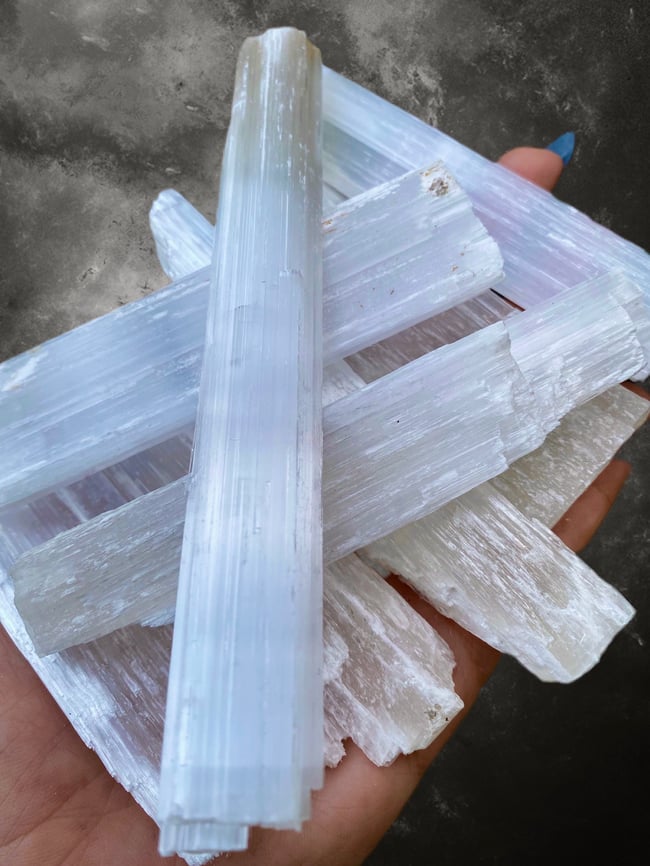 Selenite Wands
