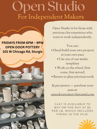 Image 1 of Open Studio Pass