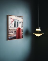 Image 5 of Painting / maleri / "København – Malerdrømme og tankestreger – Den nysgerrige ..." / 40x50 cm