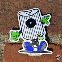 NEW YORK FATCAP WALKER’ STICKER 