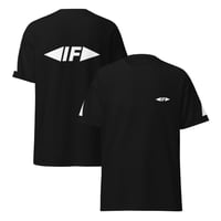 Image 1 of T-shirt IF noir et blanc