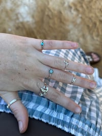 Image 2 of TURTLE TOE RING / PINKY RING