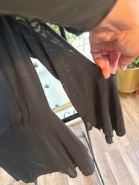 Image 3 of One sleeve sheer top