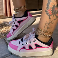 Image 1 of KHAZI PINK SNEAKER