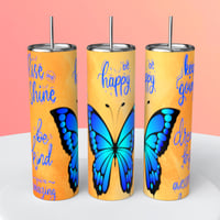 BE HAPPY TUMBLER 