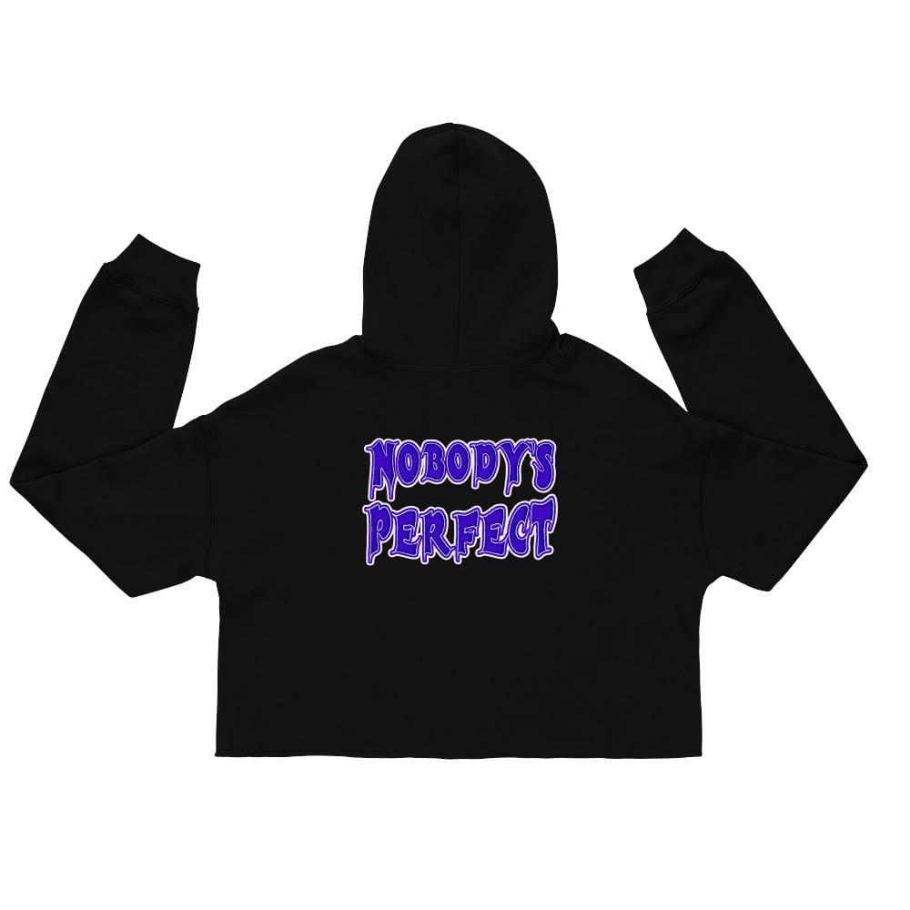 Image of NOBODY CROP HOODIE