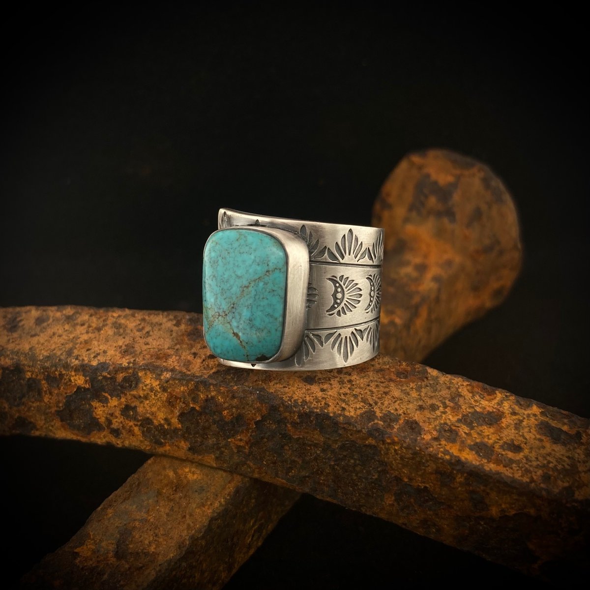 Blue Gem Turquoise Ring 2