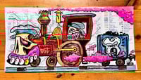 Image 1 of Letting off steam Tube map Triptych  ( 3 Maps) 