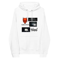 Image 1 of GJRXLYSSSA ALIEN EATS WHITE HOODIE