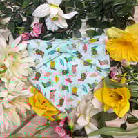 Image 2 of Floral Cowgirl Bandana