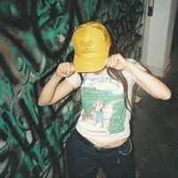 Image 3 of You Just Eyeballed Trucker Hat- Yellow