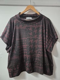 Image 1 of Squared Top- houndstooth