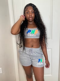 2ps Short And Bra Set
