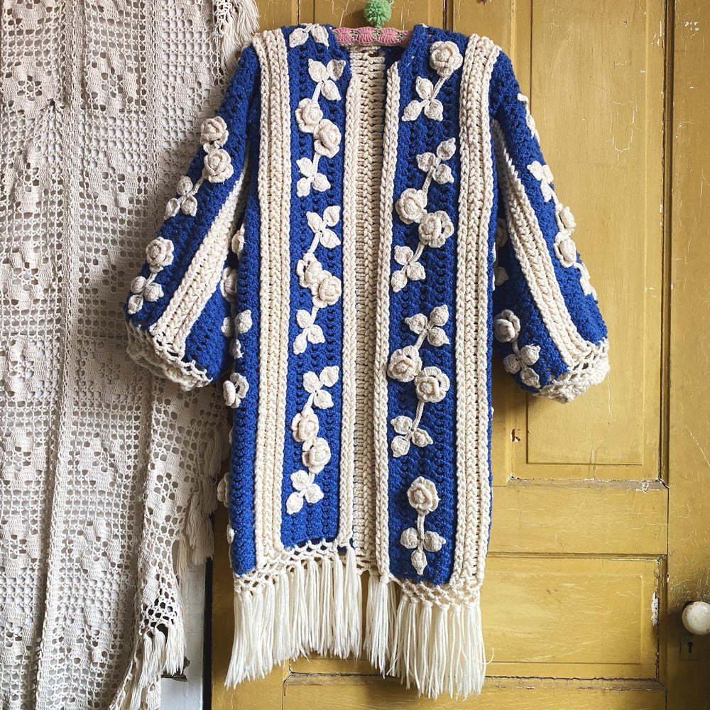 Image of Climbing Roses Granny Sweater