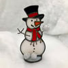Snowman Candle Holder (a)