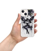 Image 18 of Dark Fairy Floral Pastel Goth Whimsical Watercolor Clear Case for iPhone®