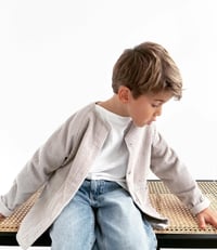 Image 2 of Veste MOMO velours ENFANT