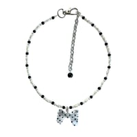 Image 1 of Polka Dot Baby Bow Necklace