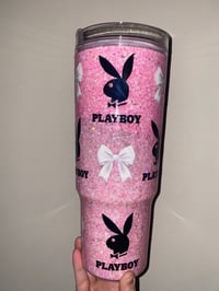Image 2 of playboy 40oz acrylic snowglobe 