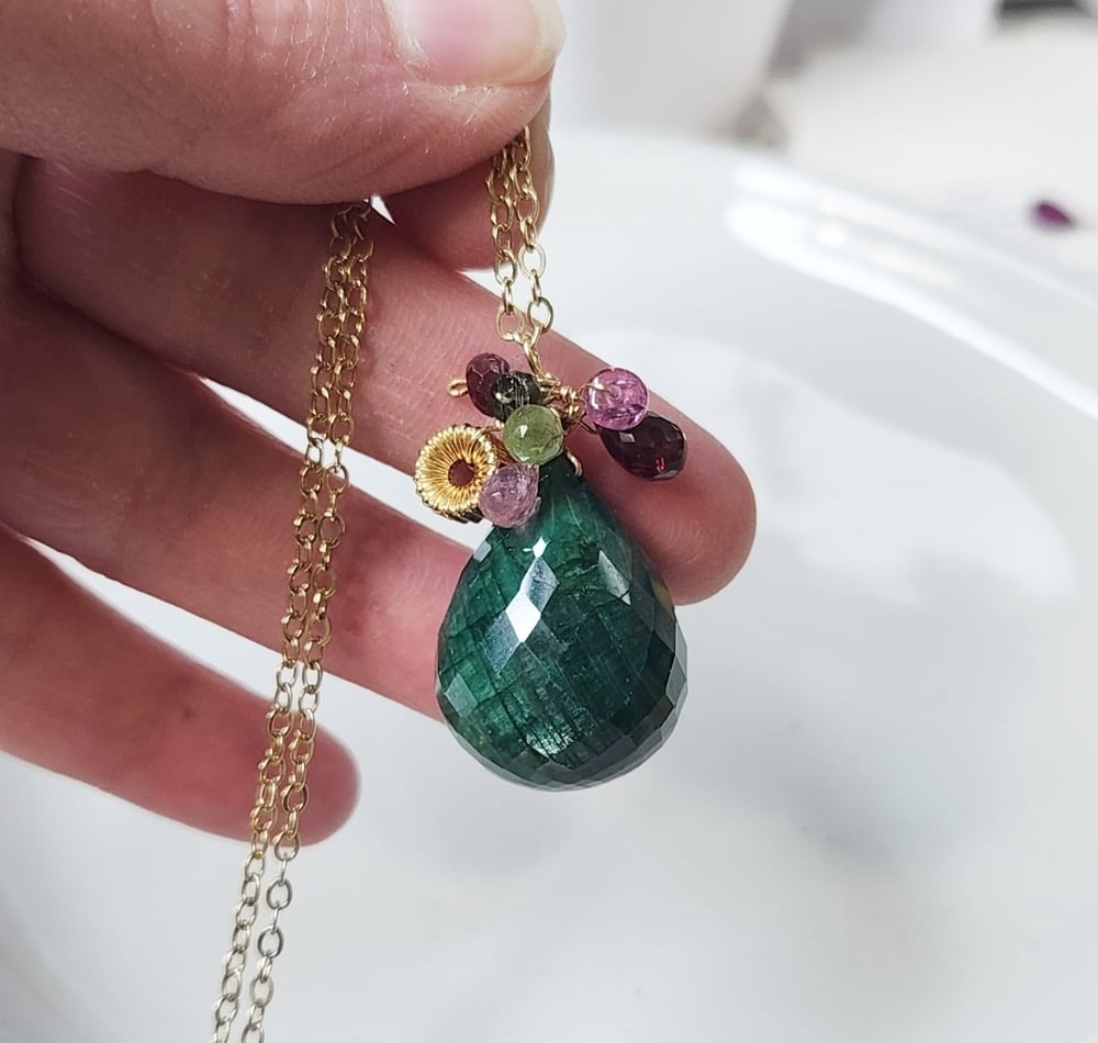 Image of Emerald Princess Necklace