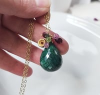 Image 2 of Emerald Princess Necklace