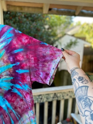 Image of XL Let's Go Girls Tie Dye Shirt 3