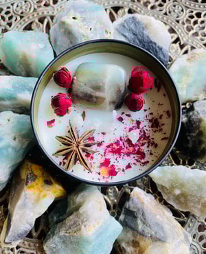 Image of Intuition - psychic development crystal candle