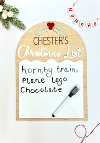 Image 3 of Personalised Christmas List 