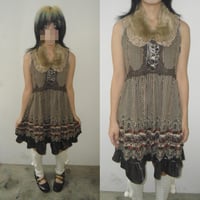 Image 2 of Axes Femme fur collar dress
