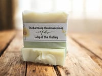 Image 1 of Lily of the Valley Soap, handmade soap, floral scented soap
